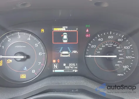 2019 Subaru Crosstrek 2.0I from USA, damaged, VIN JF2GTABC2K8388065